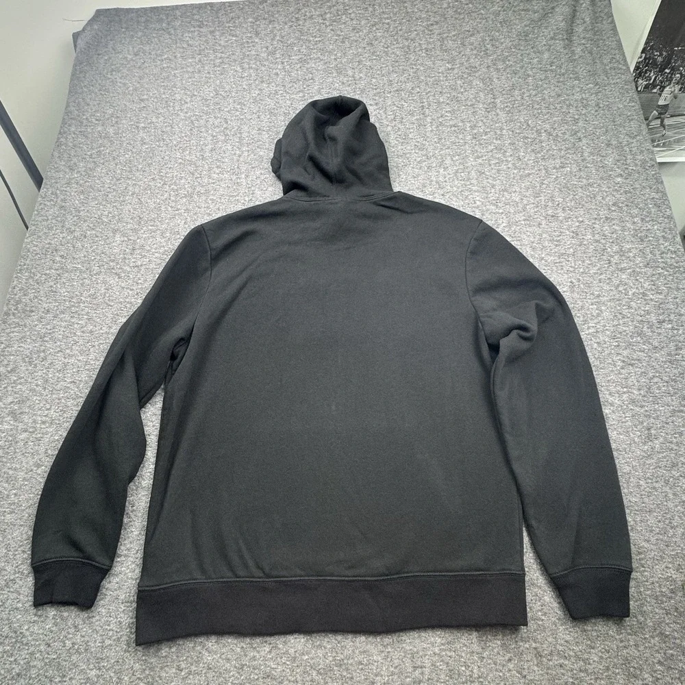 Gap Hoodie Mens‎ Sz Large Black Big Logo Spellout Pullover